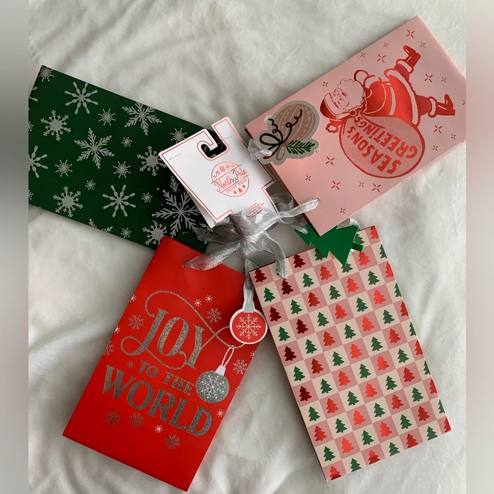 North Pole Holiday Gift Bags Set - Picture 2 of 2